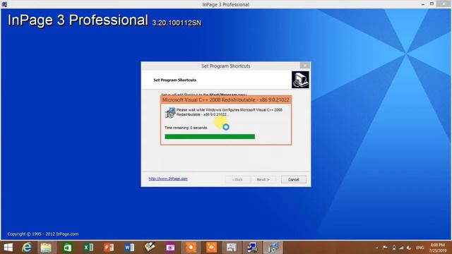 InPage 3 Professional is not allowed to run on WinNTx 6 2 Error Solved смотреть онлайн