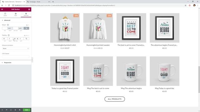 Build a PrestaShop homepage with Creative Elements - Elementor based page builder [Tutorial] смотреть онлайн