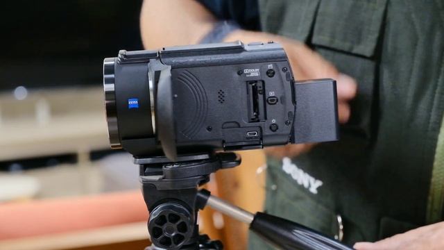Camcorder 4k Mantap Sony FDR-AX43A