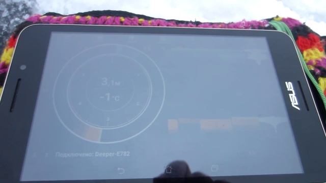 Эхолот Deeper на зимней рыбалке смотреть онлайн