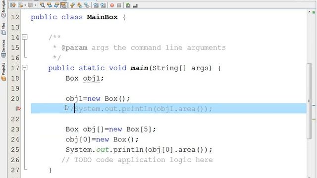 java code - Array Object Students смотреть онлайн