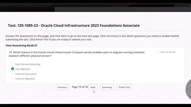 1Z0-1085-23 | Oracle Cloud Infrastructure 2023 Foundations Associate | Completed Final Exam | OCI смотреть онлайн