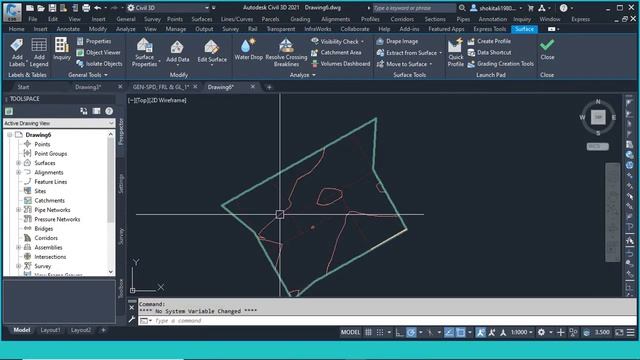 how to create surface from text objects in civil 3d смотреть онлайн