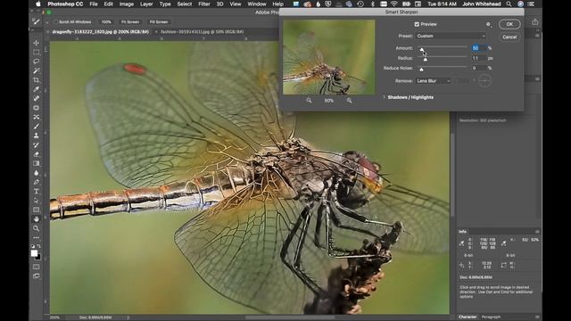 3 Methods of Sharpening in Adobe Photoshop CC смотреть онлайн