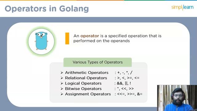 Basics Of Golang For Beginners | Learn Go In 40 Minutes | Golang Tutorial For Beginners |Simplilear смотреть онлайн
