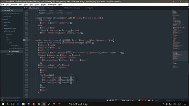 Coding time lapse | MCPE Plugins | FREE #1 смотреть онлайн
