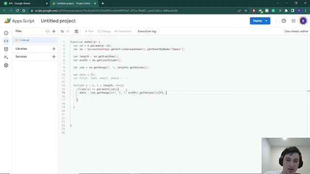 Create an API in Google Sheets and Python! смотреть онлайн