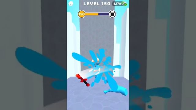Ninja Slice Runner 3D Game | Level 150 | Sword Play! Ninja Slice Runner 3D Game YouTube Short смотреть онлайн