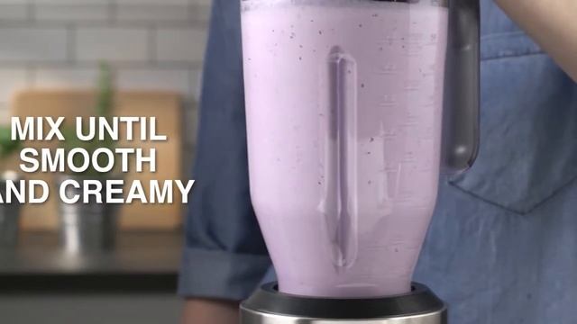Blueberry Blender Ice Cream Recipe | Braun PureMix Blender Series смотреть онлайн