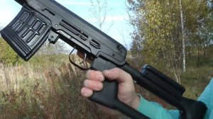 СВД Драгунова охолощенная - Обзор со стрельбой