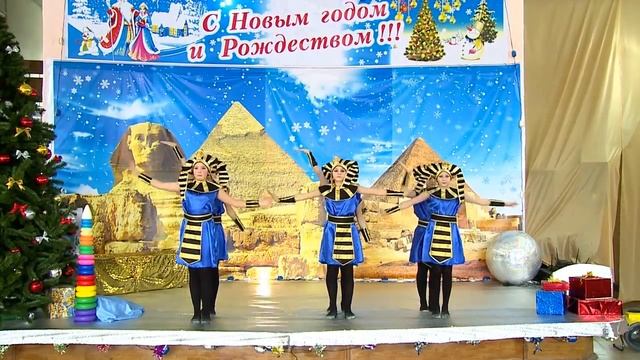 Египетский танец на Новогоднем утреннике МКЦ "Русь" г.Крымск смотреть онлайн