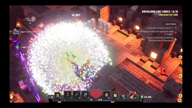 Minecraft Dungeons - Fiery Forge смотреть онлайн
