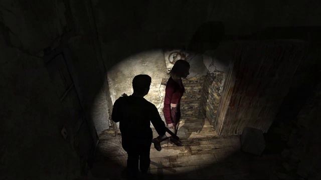 Silent Hill 2. Запись № 7. Альтернативная больница. Снова пирамидоголовый. Убегаем. смотреть онлайн