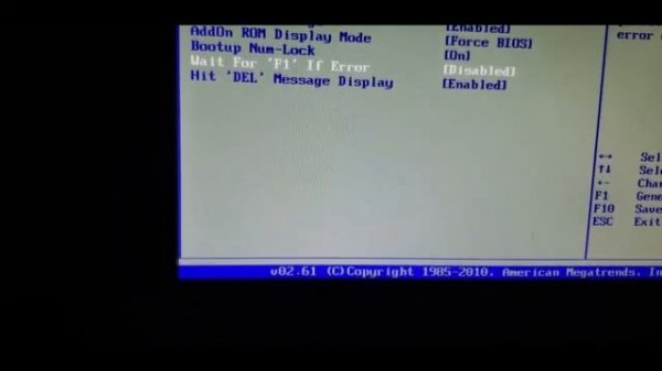 4th Master hard Disk Error Press F1 To Resume Fix!!!