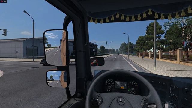 Mercedes Actros MP3 - Euro Truck Simulator 2 v1.28 - Nevel(RUS) - Tartu(EST) смотреть онлайн