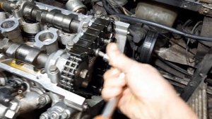 Установка меток грм  ЗМЗ 405-409 УАЗ