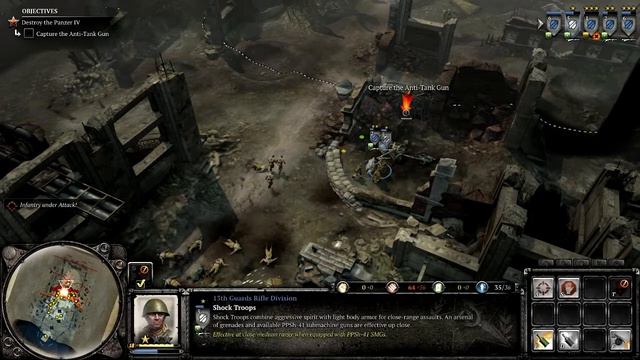 Company of Heroes II: Part 1 - Staliningrad Rail Station смотреть онлайн