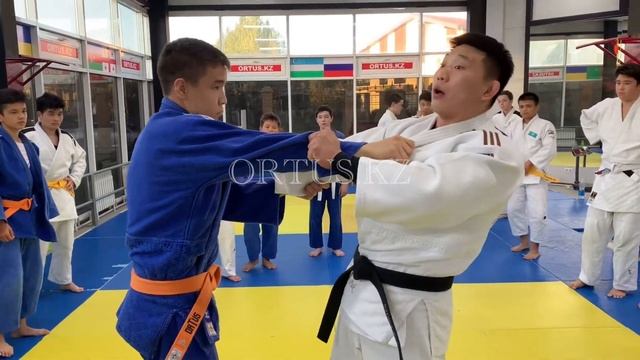 Kumi Kata (техника захватов) срыв ворота, ORTUS.KZ смотреть онлайн