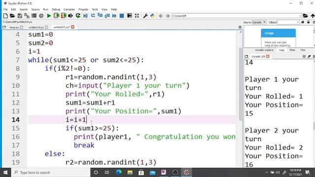 Python : Snake and Ladder Game смотреть онлайн