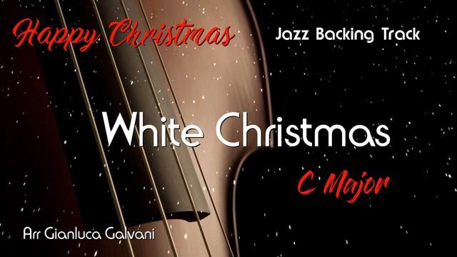 New Jazz Backing Track WHITE CHRISTMAS (C) Play Along Guitar Harmonic Accordion Piano Singer mp3 смотреть онлайн