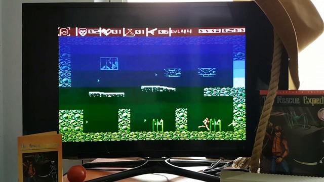 Atari XL/XE -=The Rescue Expedition=- unboxing&gameplay смотреть онлайн