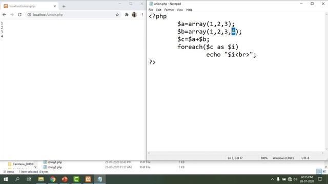 Array Operators in PHP with Bhumika Zalavadia смотреть онлайн