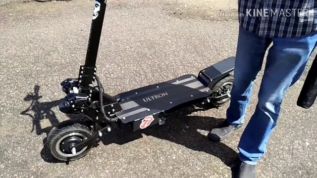 ULTRON T-108 мой новый ЭЛЕКТРОСАМОКАТ вы просили рассказать !!! смотреть онлайн