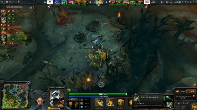 G-League - iG vs LGD.cn semi-final game 1 смотреть онлайн