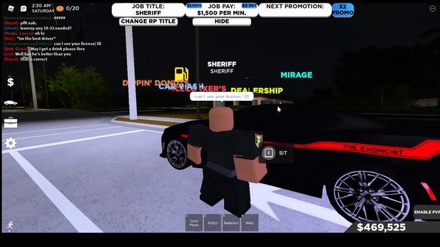DOUBLE SHERIFF PATROL!! Roblox SW Florida Beta смотреть онлайн