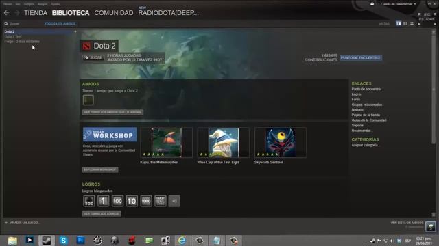 Pantalla verde en Dota 2 смотреть онлайн