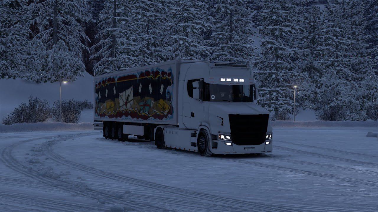 [ETS 2] Scania 730T NextGen_Cristmass Cargo Delivery