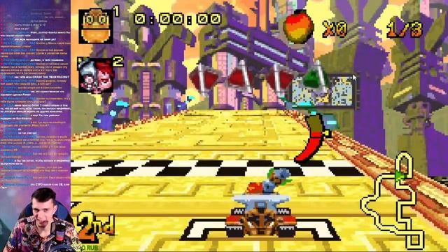 Crash Nitro KART - GBA продолжаем проходить но теперь на портативке смотреть онлайн