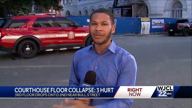 Savannah federal courthouse collapse 6 p.m. update смотреть онлайн