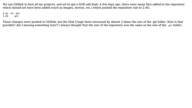 DevOps & SysAdmins: Git - Odd Disk Space Usage on GitHub смотреть онлайн