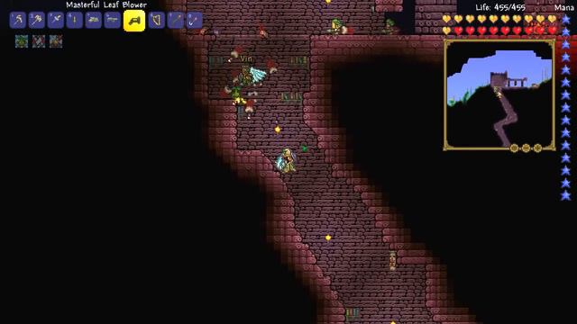 Solar Eclipse Embarassment! Dungeon Farming! || Terraria Co-Op Survival [Episode 15] смотреть онлайн