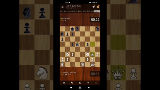 [ENG] Bullet chess game on lichess.org . Game 189, Analysis. Rui Lopez Classical variation смотреть онлайн