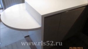 Столешница из акрила на кухню