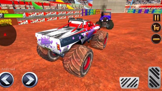 Monster truck demolition simulator | Android Games HD смотреть онлайн