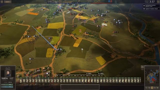 Ultimate General: Civil War - Union - No Infantry Battalion Challenge - Battle of Antietam! смотреть онлайн