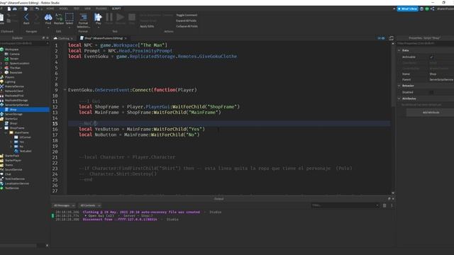 Roblox Studio: How to Make Clothing Store System #2 смотреть онлайн