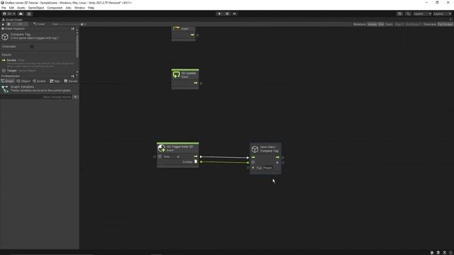 How to Create a 2D Endless Runner Game in Unity without Writing a Single Line of Code - PART 2 смотреть онлайн