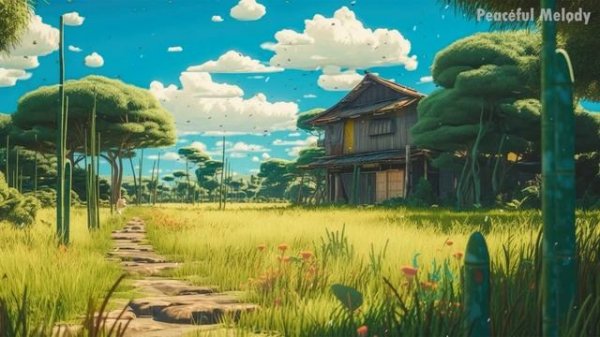 힐링 사운드트랙 : 지브리 음악 ? Studio Ghibli의 편안한 음악 4 시간 ✨ 이웃집 토토로