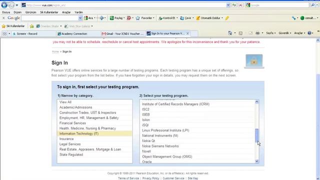 01 Voucher Alma ve Vue.com'dan Sınav Kaydı смотреть онлайн