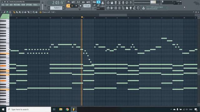 Billie Eilish - Lovely (MIDI + FLP) (FL Studio Piano Tutorial / Cover) смотреть онлайн