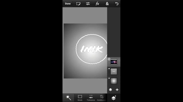 Make A Galaxy Name On Android..Photoshop Touch (my First Video)