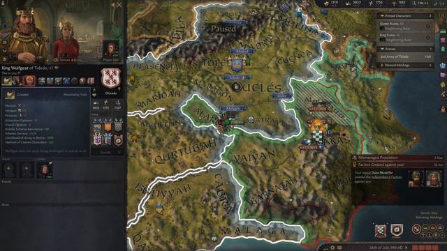 Seemed like a GOOD idea | Crusader Kings 3: Mozarabic Toledo - Part 20 смотреть онлайн