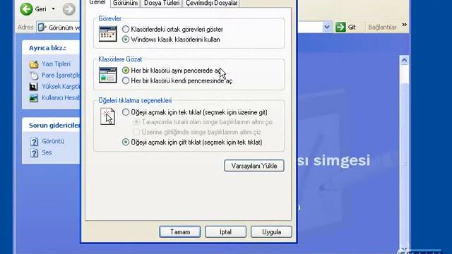 Windows XP Öğreniyorum 12: Klasör Görünümleri смотреть онлайн