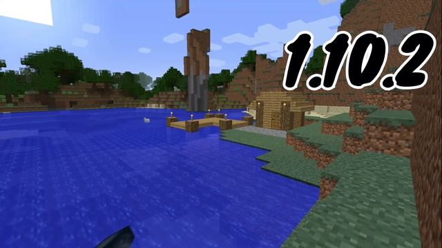 Minecraft From 1.0 To 1.19 (Lake House) | Comparing All Versions | Minecraft Java смотреть онлайн