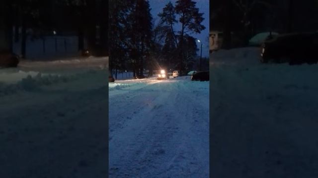 Самодельный снегоуборщик . смотреть онлайн