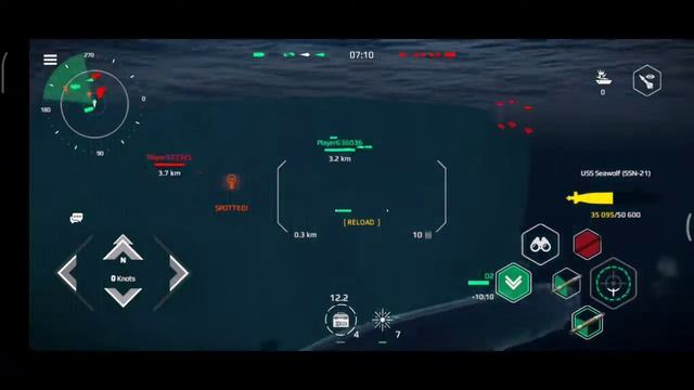 USS Seawolf (SSN-21) Online Battle Gamplay | Modern Warships смотреть онлайн